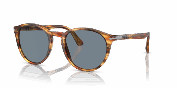 Zonnebril Persol 0P03152S 904356 52 Striped Brown & Yellow Light Blue