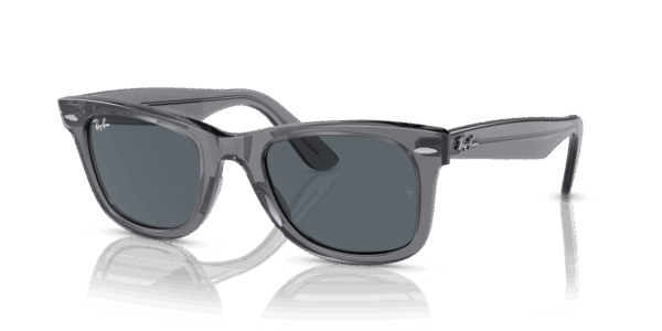 Wayfarer 0RB2140 - 6773R5 Transparant Grey/Blue