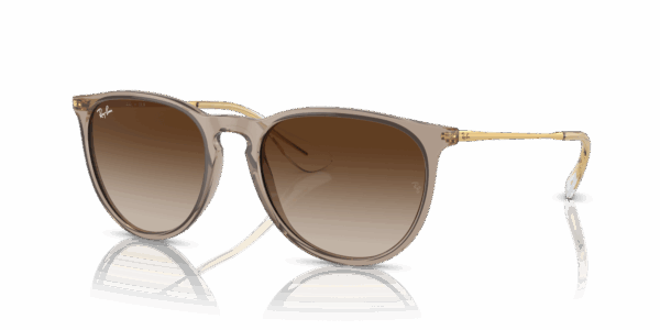 Zonnebril Ray-Ban Erika RB4171 674413-145-54 Transparant Light Brown