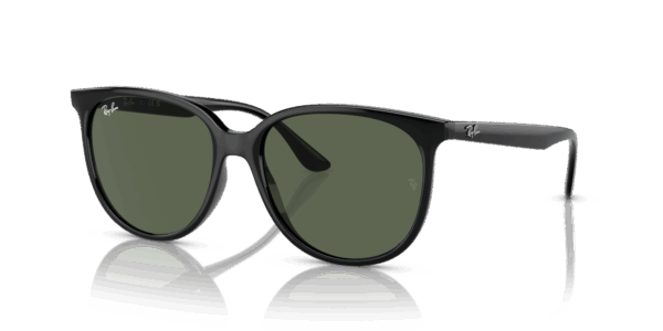 Zonnebril Ray-Ban -0RB4378-601/71 Black Dark Green