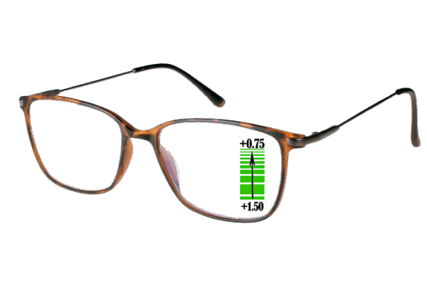 Leesbril Ofar Office Multifocaal CF0002B-Havanna -+1.50