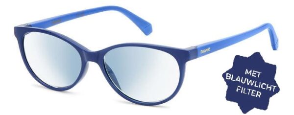 Leesbril Polaroid met blauwlichtfilter PLD0036-Blauw-+2.00