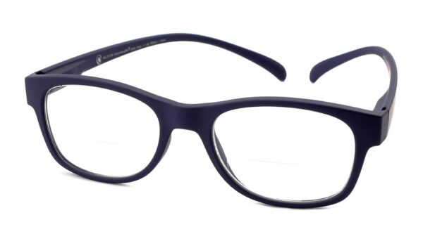 Leesbril bifocaal Klammeraffe-+2.00-Donker Blauw
