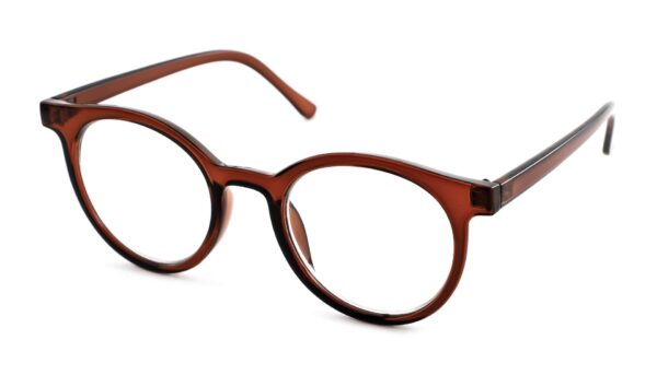 Blauw licht filter bril Vista Bonita CLASSIC leesbril/computerbril-Crafty Brown-+0.00