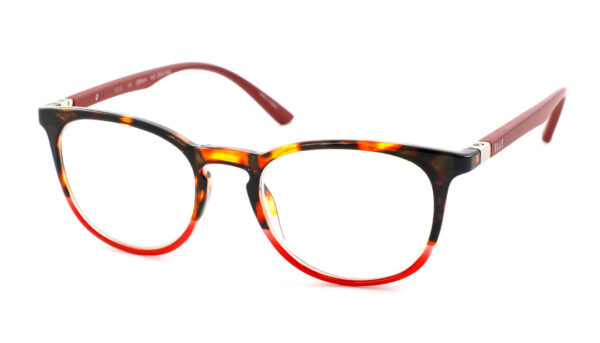 Leesbril Elle EL15936-Havanna Rood-+1.50