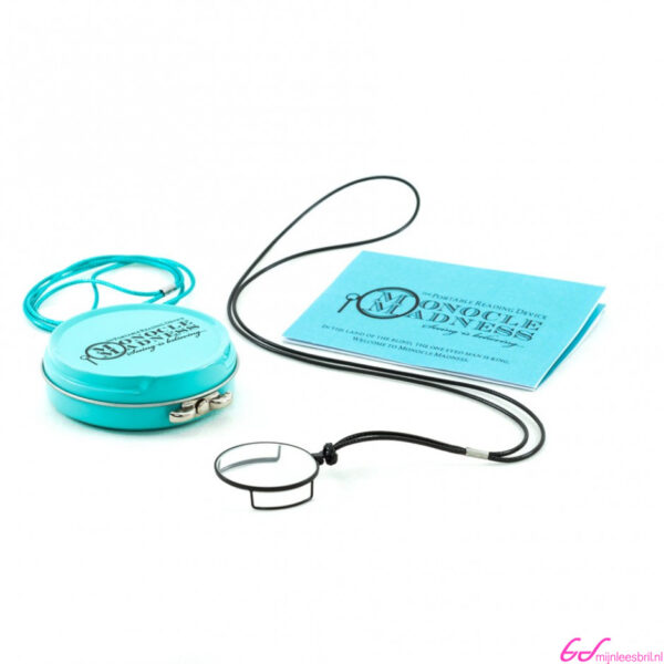 Monocle Madness-Zwart Mat-+2.00