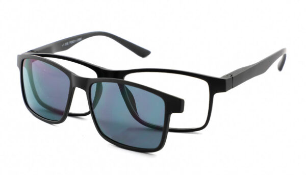 Leesbril MPG KLH144 Met Zonneclip-Zwart 2-+1.50