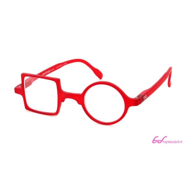 Leesbril Readloop Patchwork-Fel Rood-+3.50