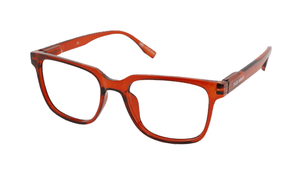 Leesbril Vista Bonita Cubo met blauw licht Filter-Terra Cotta-+4.00