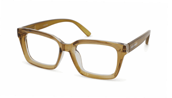 Leesbril Vista Bonita Yugo Met Blauw Licht Filter-Desert Brown-+0.50