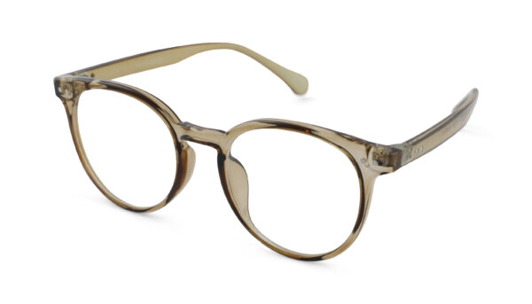 Leesbril met Blauwlichtfilter Vista Bonita Panto-Desert Brown-+0.50