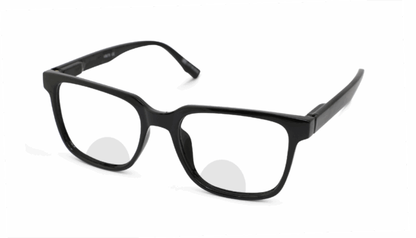 Leesbril Vista Bonita Cubo Bifocaal-Black-Vibe-+4.00