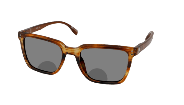 Leeszonnebril Vista Bonita Cubo XL Bifocaal-Amber Dawn-+1.00