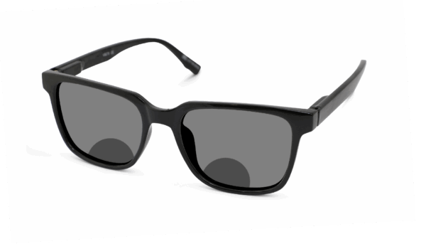 Zonneleesbril Vista Bonita Cubo Bifocaal-Black-Vibe-+4.00